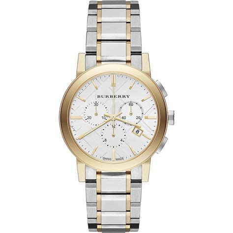 Burberry The City Watch Two Tone Chronograph BU9751